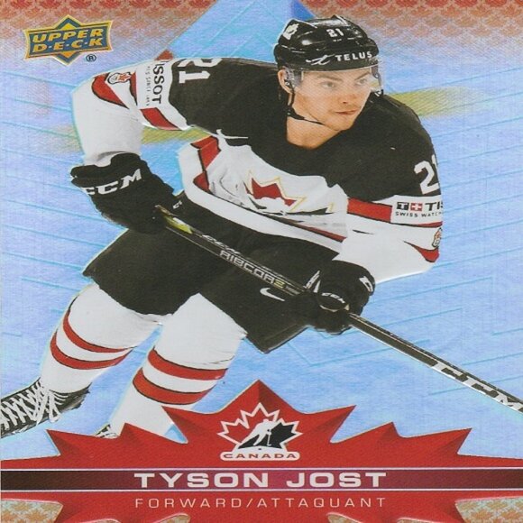 Tyson Jost - 2021/2022 Tim Hortons Collector's Series Hockey Card - Picture 1 of 2